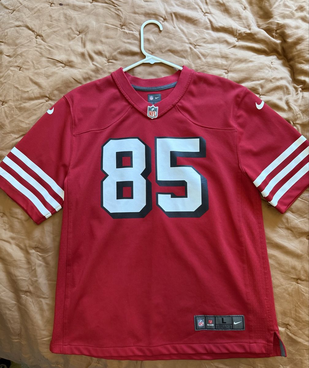 Nike NFL San Francisco 49ers George Kittle #85 Red Jersey - Youth Large