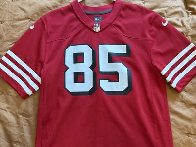 Nike NFL San Francisco 49ers George Kittle #85 Red Jersey - Youth Large