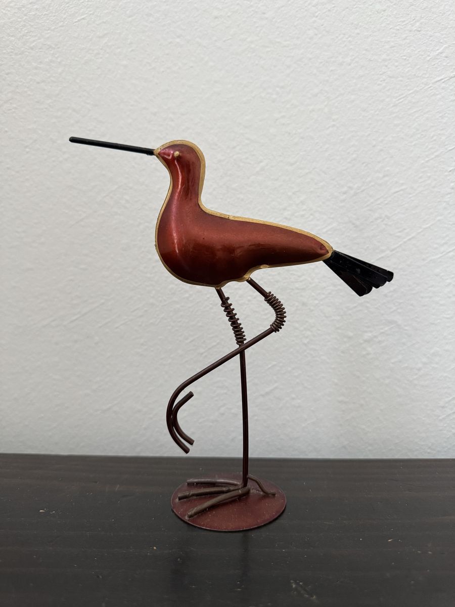 Metal Bird Decor