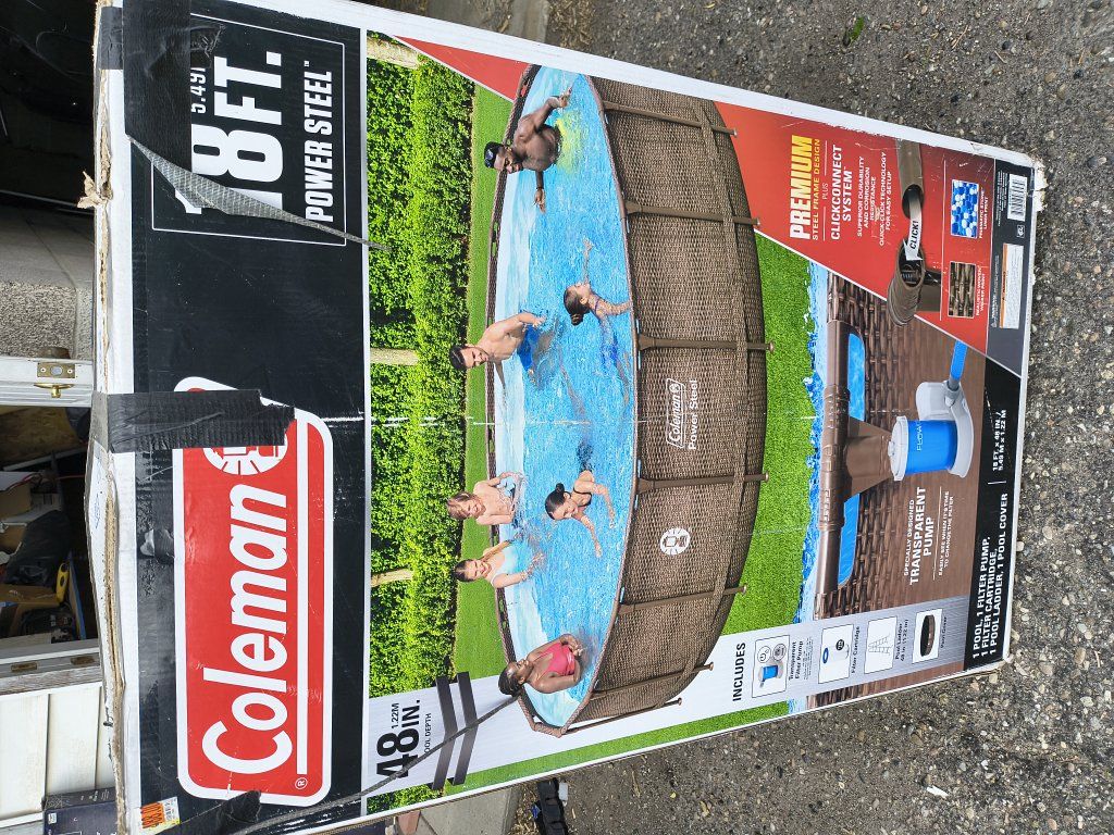 colman above ground pool