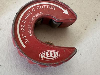 eed Mfg TCK75SLR 3/4" C-Cutter, Copper Tubing Cutter