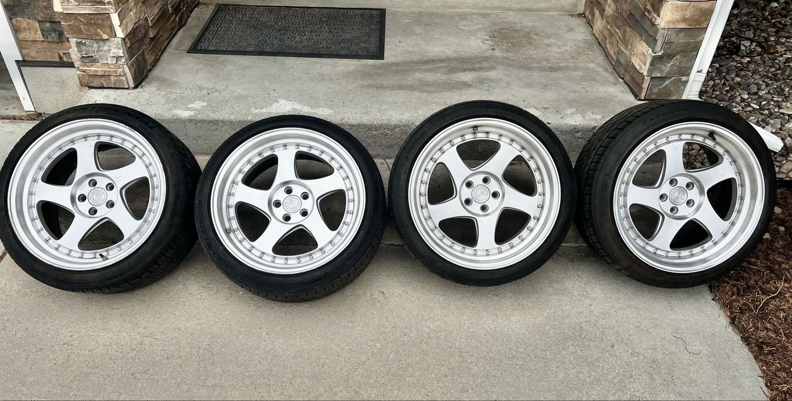 18" 5x100 Aodhan AH01 Wheels --set of four