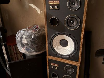 Vintage Acoustic Monitor PSM-1250 Floor Speakers