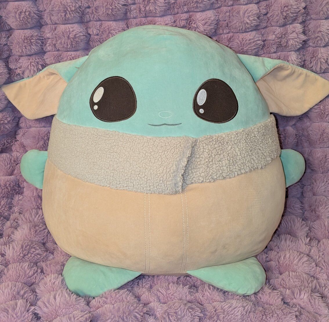 Huge 24 inch Grogu Star Wars Squishmallow
In exc
