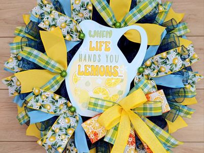 Lemon Wreath