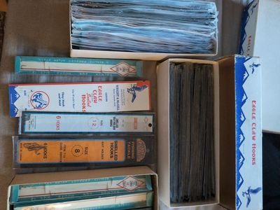 Vintage Lot Fish Hooks. Mixed Danielson, Crystal Creek. H-I, and Eagle Claw