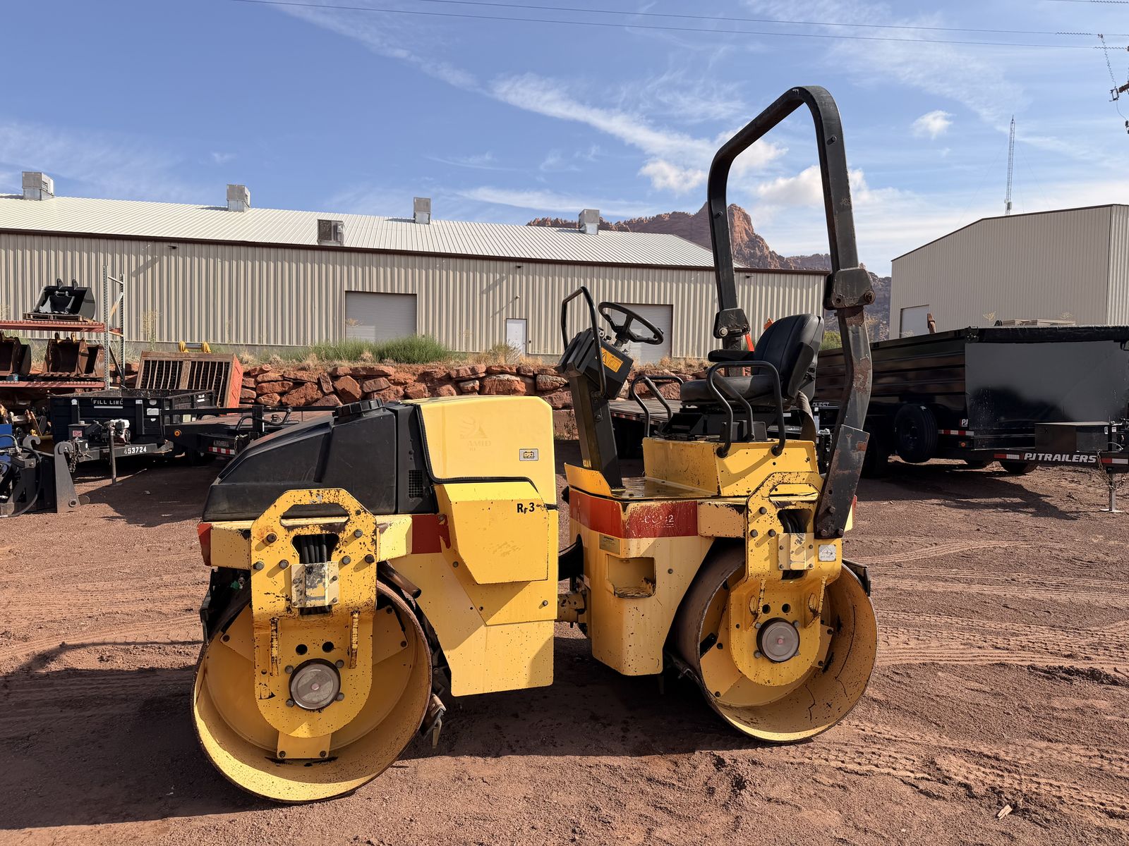  2003 Dynapac Double Drum Roller Compactor