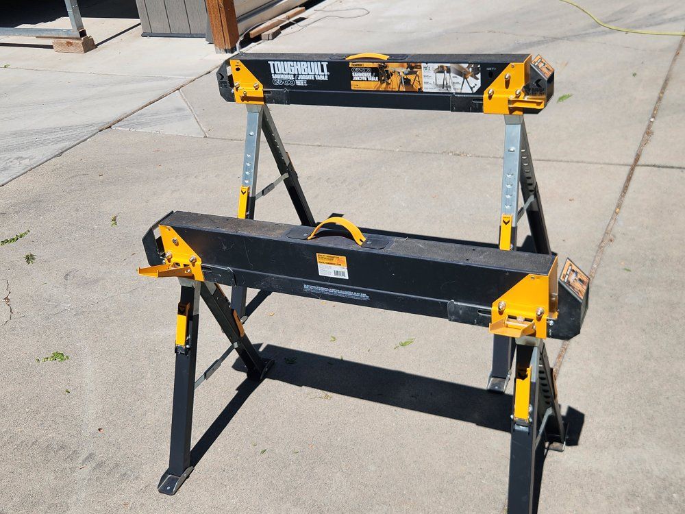 ToughBuilt C700 Sawhorse / Jobsite Table - Pair