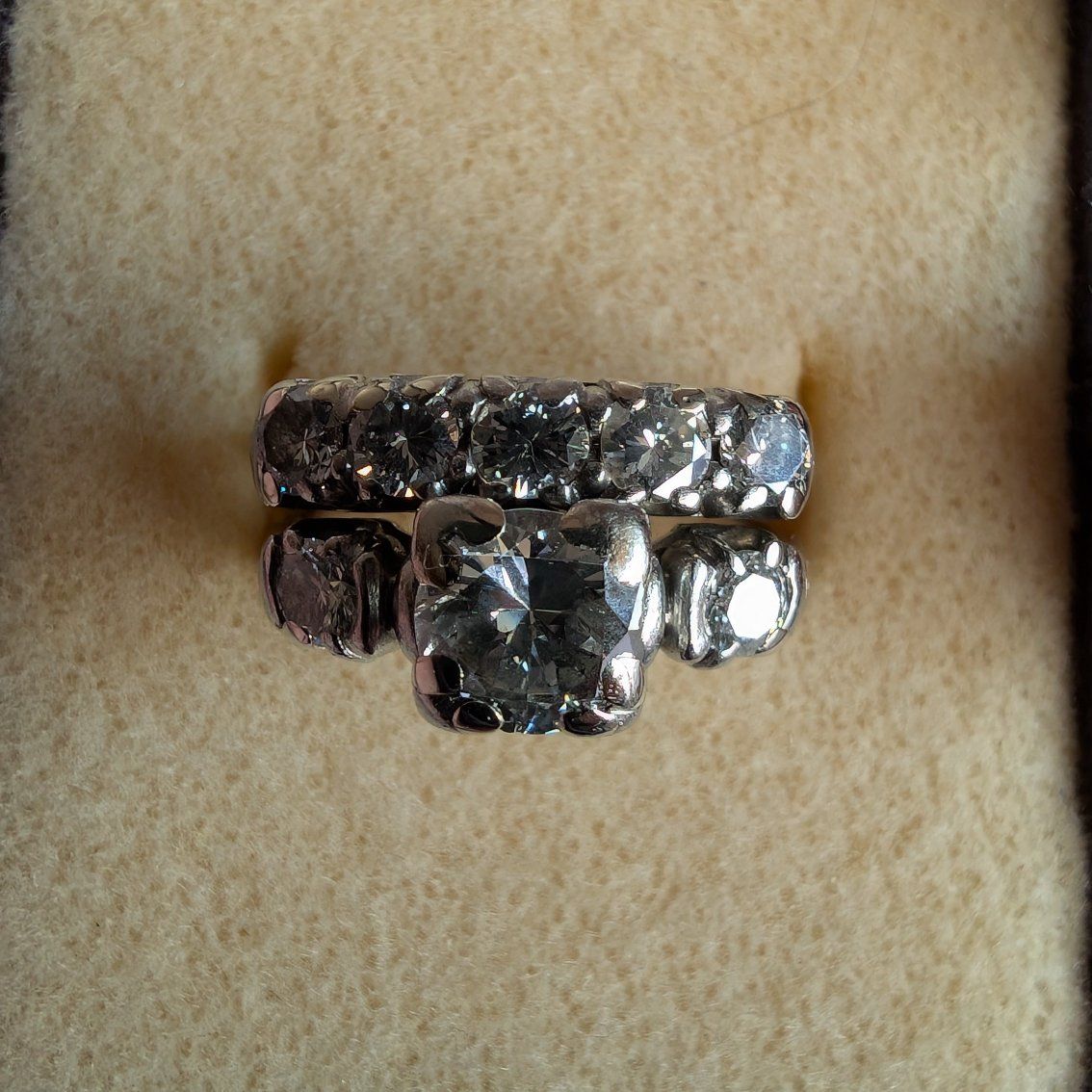 1930s vintage wedding set