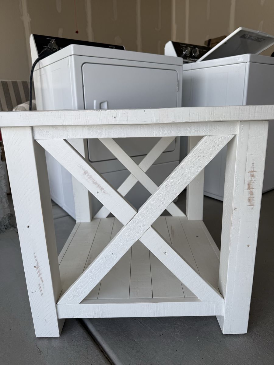 Farmhouse end table