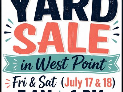 Yard Sale
