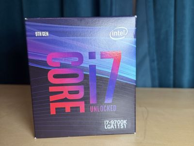 Intel Core i7-9700K 9th Gen Unlocked Desktop Processor LGA1151 CPU