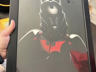Framed Batman Beyond x Star Wars Clone Trooper Mashup Art Print