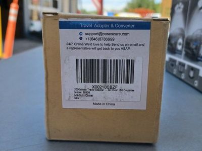 travel adapter and converter