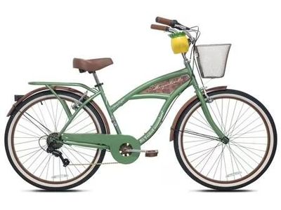 Margaritaville 26" 7-Speed Cruiser, Green