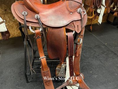 15.5" Hat Creek - Wade saddle