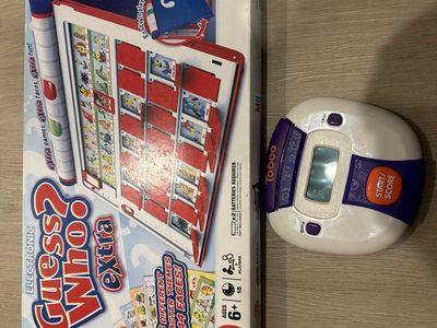 Electronic Guess Who Extra Game and Taboo Timer Unit Lot