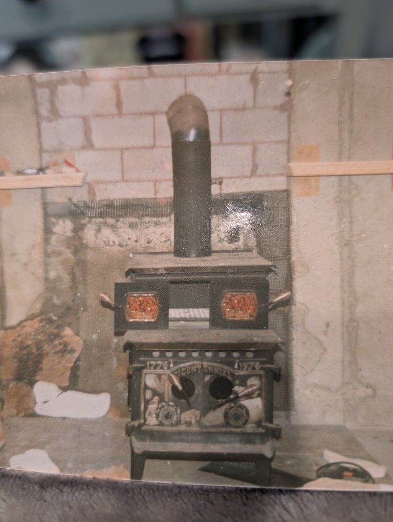 Limited Edition 1976 bicentenial b-60 wood stove
