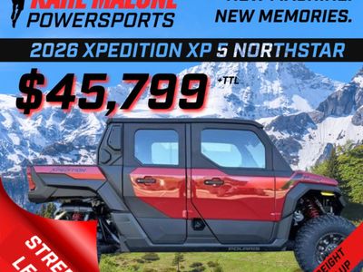 2026 Polaris Polaris XPEDITION XP 5 Northstar Perf