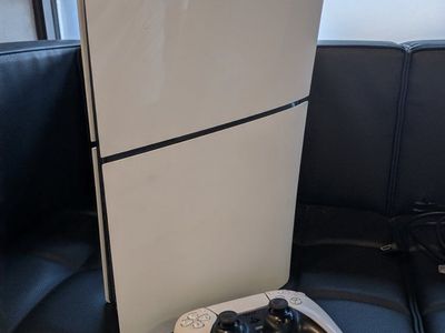 Sony PlayStation 5 PS5 Slim Disc Edition Console with DualSense Controller