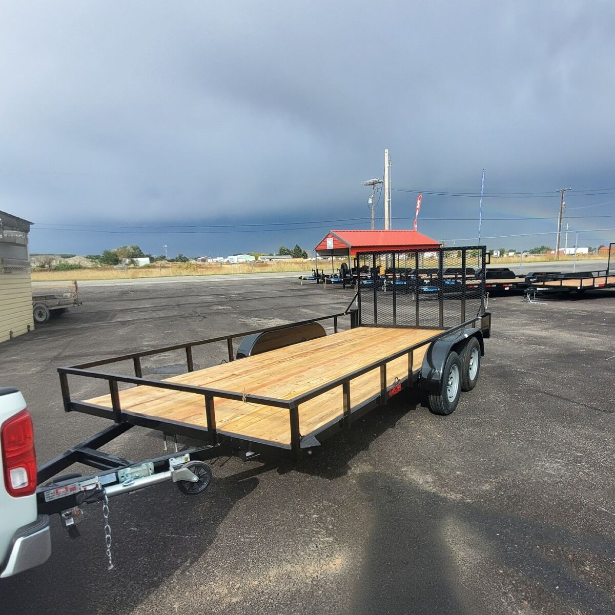 2025 7x14 tandem 7700lbs utv atv