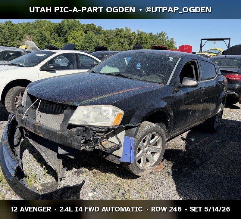 2012 Dodge Avenger Parts - UTPAP Ogden