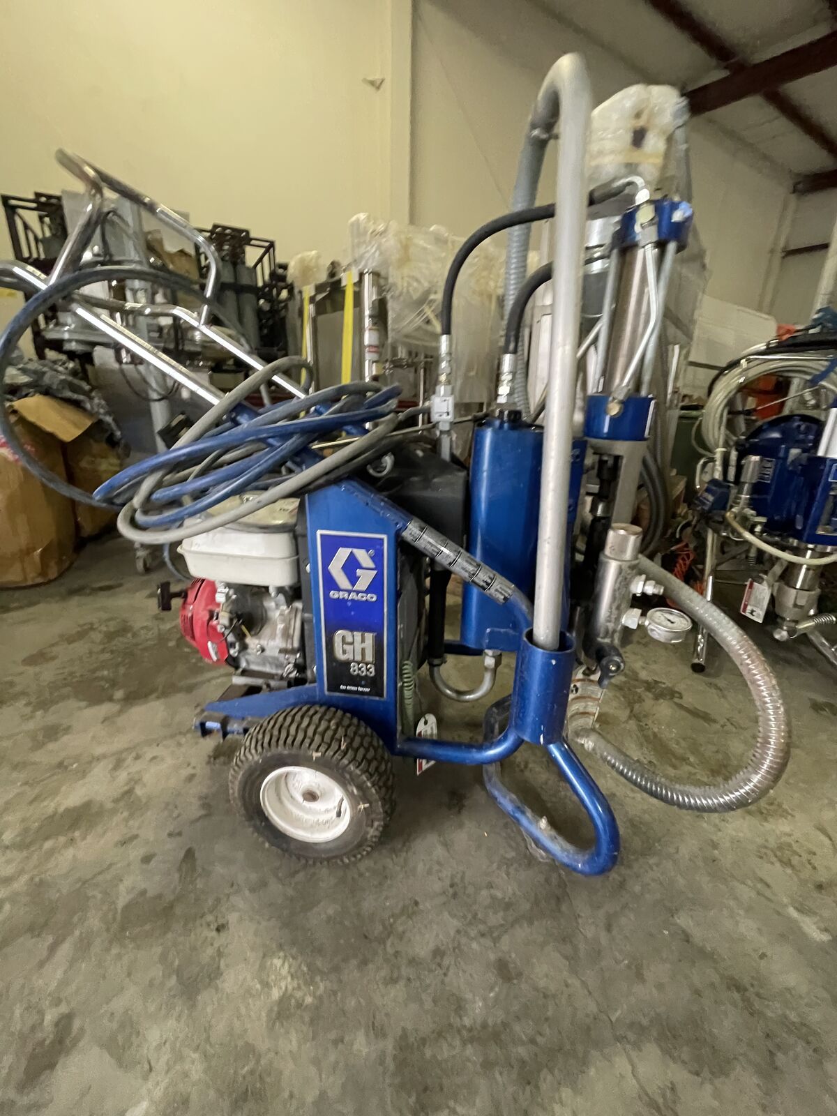 Graco GH 833 Gas Airless Sprayer – Commercial Duty – Honda Engine $4,950