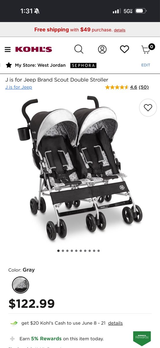 Double Stroller
