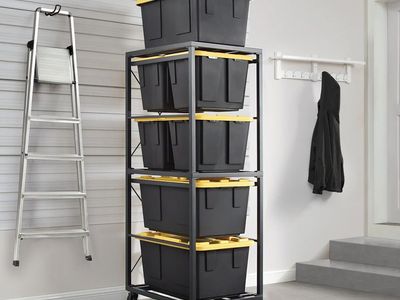 Gorilla Rack 5-tier Rolling Bin Organizer 1806401 #103893