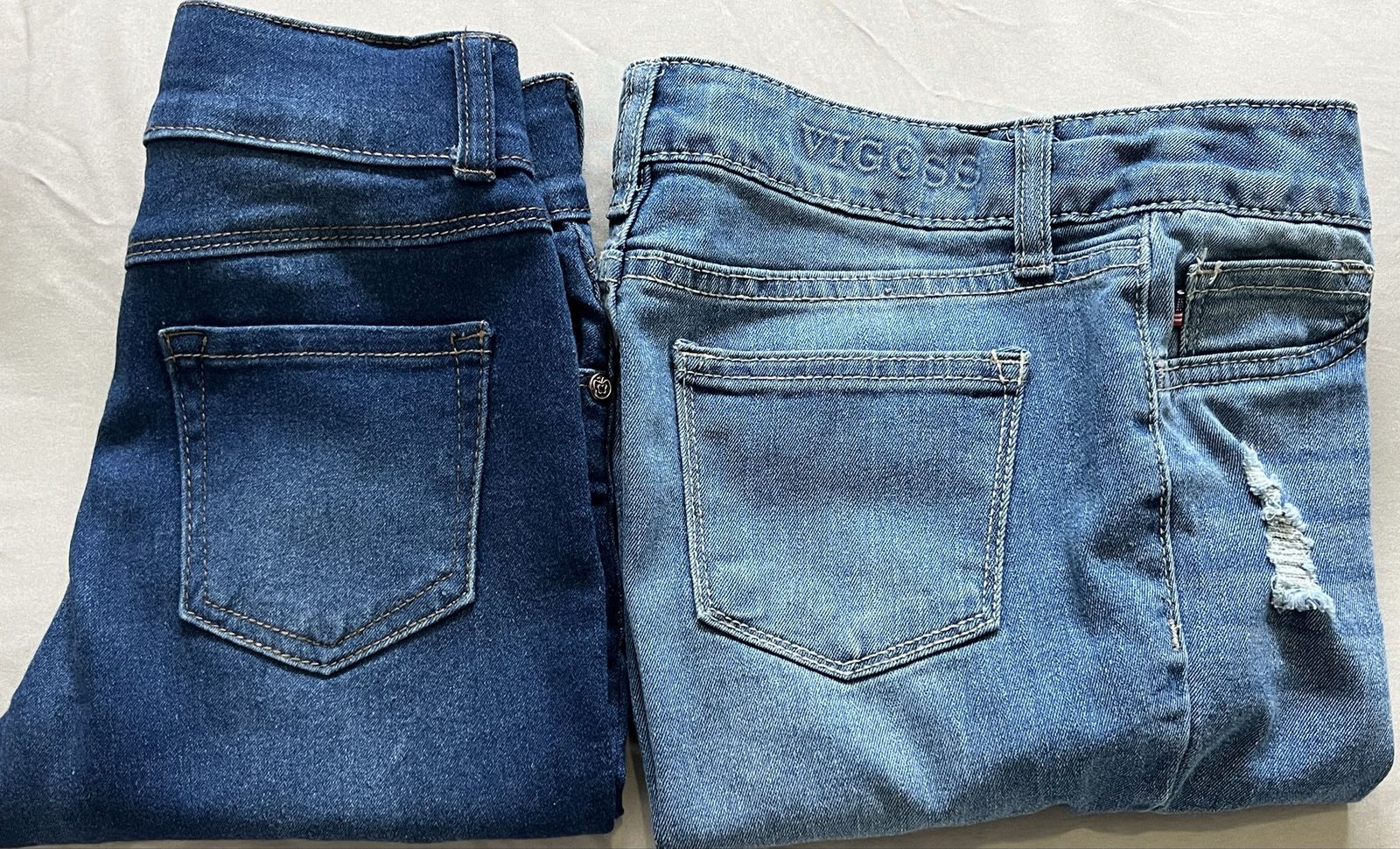 2 Pairs of Girls Jeans