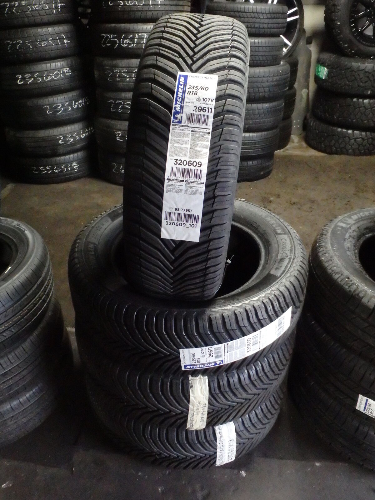 235/60R18 MICHELIN CROSSCLIMATE 2 SET OF BRAND NEW TIRES