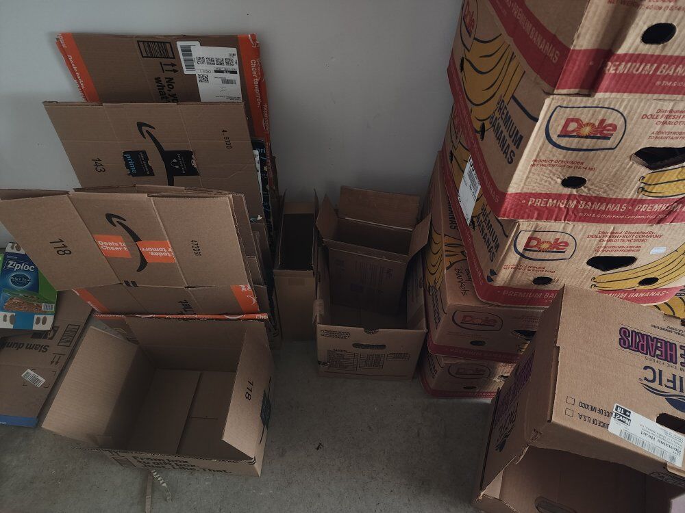 Free Moving boxes - Must take all of them