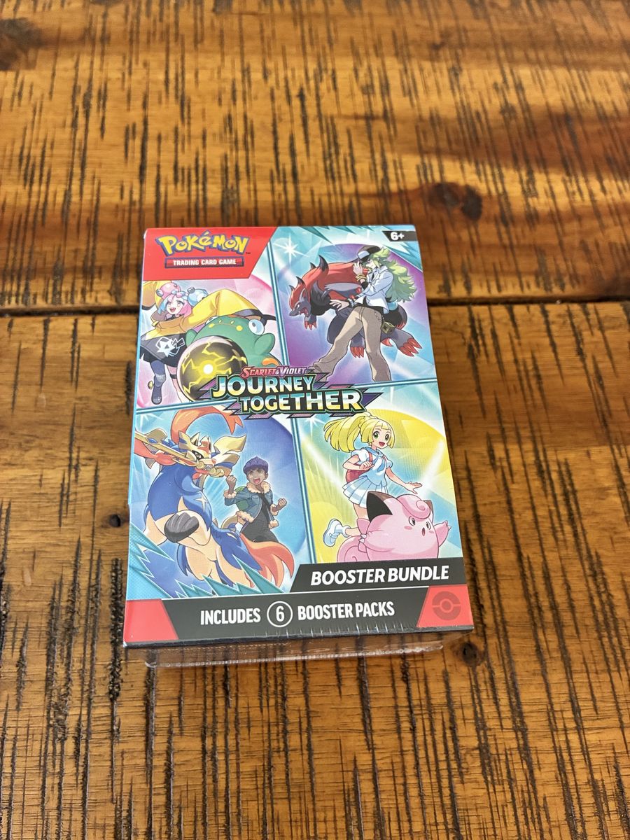 Pokémon TCG Scarlet & Violet Journey Together Booster Bundle Box (6 Packs)
