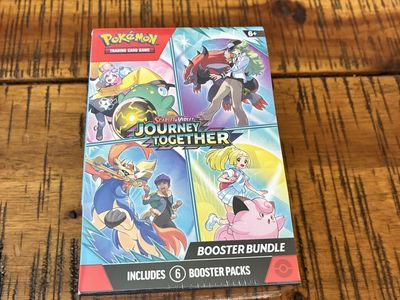 Pokémon TCG Scarlet & Violet Journey Together Booster Bundle Box (6 Packs)
