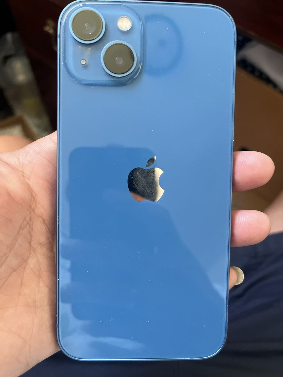 Apple iPhone 13 Blue 128GB Unlocked. Bypassed mdm