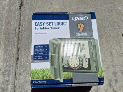 Orbit 9 Station Sprinkler Control
1 New in box $30
1 Used unboxed $15