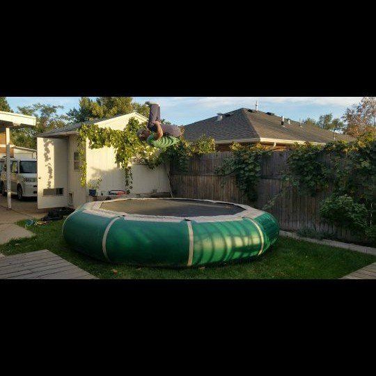 13" island hopper water trampoline