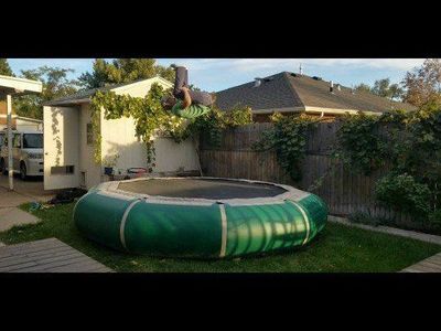 13" island hopper water trampoline