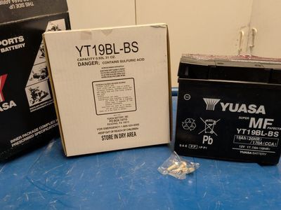 motorcycle battery brand new w/acid