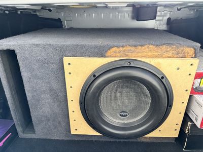 Harmony Audio Car Subwoofer with Custom Ported Sub Enclosure Box