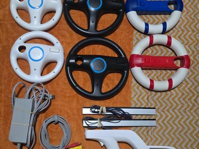 Nintendo Wii Wii U accessories $5 each including sensors! trades considered!