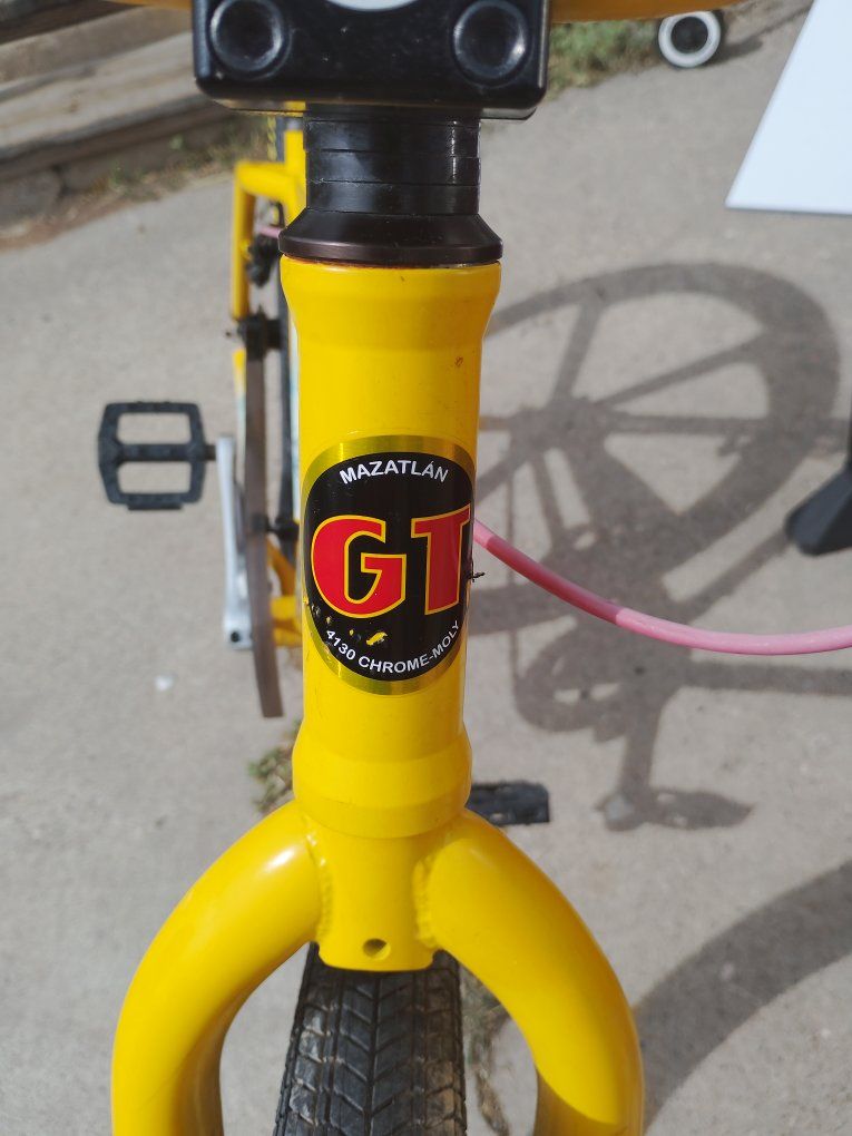 GT Pacifico Performer 29-inch BMX Bike - Limited Edition Yellow Chrome-Moly Frame