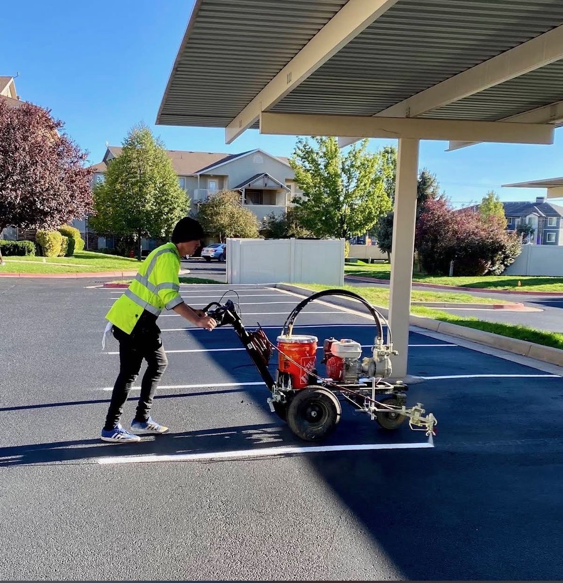 Parking Lot Striping Business For Sell