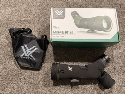 Vortex Viper HD 15-45x65 Angled W/ Ollin Snapshot