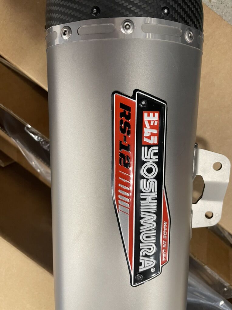 NEW RS-12 Slip On Honda Africa Twin