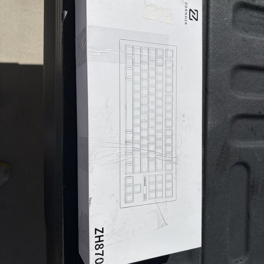 NEW Zornhier ZH870 Wireless Mechanical Keyboard - Creamy Sound! ️