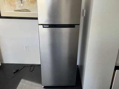 Frigidaire Top Freezer Refrigerator - Stainless Steel, Excellent Condition