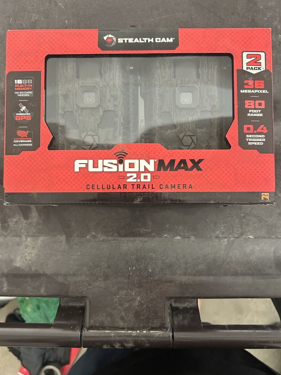 Fusion Max 2.0 trail cameras