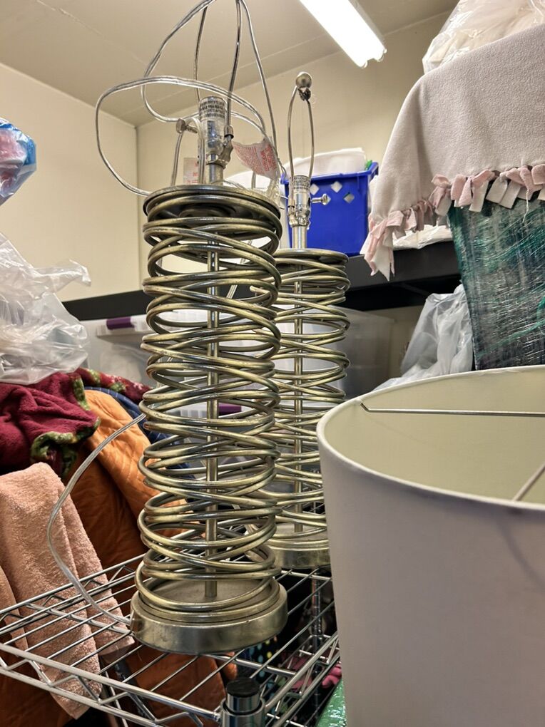 Set/2 Max Studio Table Desk Office Lamp Bases