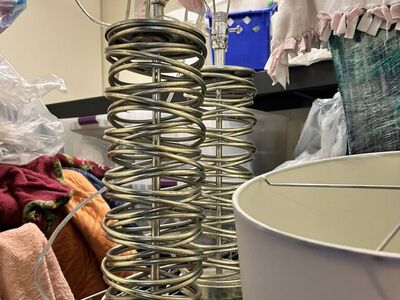 Set/2 Max Studio Table Desk Office Lamp Bases